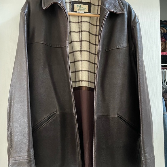 Custom Men’s Leather Coat made by Herdsman Leather Manchester VT - Picture 2 of 5